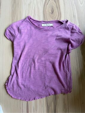 We The Free Washed Purple Crew Tee